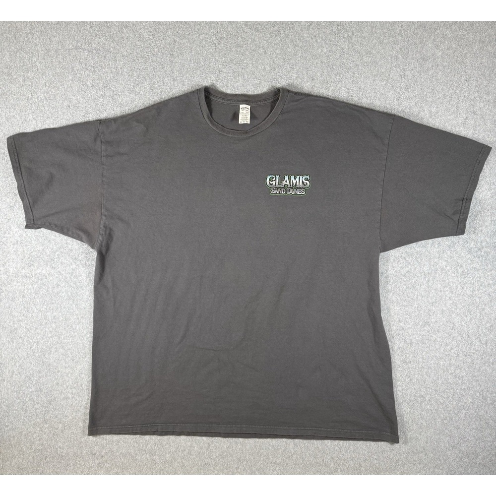 Glamis Sand Dunes UTV Off Road Graphic T Shirt Gray Men's 3XL